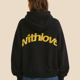 Bluza damska z kapturem „With Love”