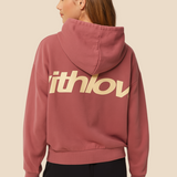 Bluza damska z kapturem „With Love”