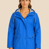 Kurtka przeciwdeszczowa damska z kapturem – lekka parka na wiosnę i jesień