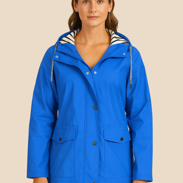 Kurtka przeciwdeszczowa damska z kapturem – lekka parka na wiosnę i jesień