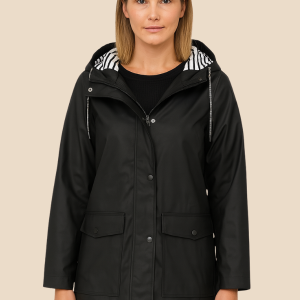 Kurtka przeciwdeszczowa damska z kapturem – lekka parka na wiosnę i jesień