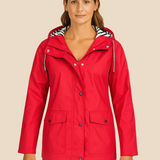 Kurtka przeciwdeszczowa damska z kapturem – lekka parka na wiosnę i jesień