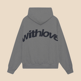 Bluza damska z kapturem „With Love”