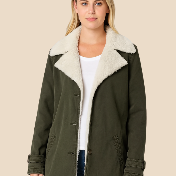 Kurtka damska z kożuszkiem – ciepła, modna kurtka na jesień i zimę