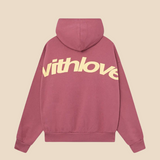 Bluza damska z kapturem „With Love”