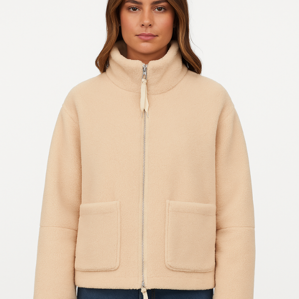 Kurtka teddy oversize z miękkiego futerka