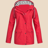 Kurtka przeciwdeszczowa damska z kapturem – lekka parka na wiosnę i jesień
