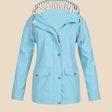 Kurtka przeciwdeszczowa damska z kapturem – lekka parka na wiosnę i jesień