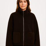 Kurtka teddy oversize z miękkiego futerka