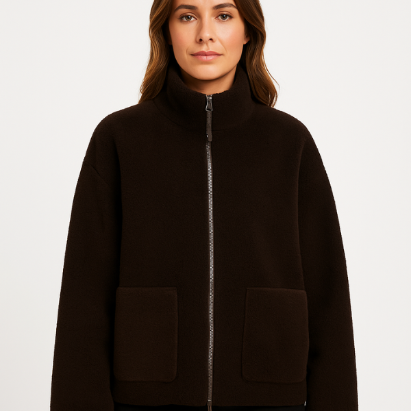 Kurtka teddy oversize z miękkiego futerka