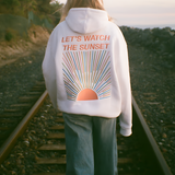 Bluza damska hoodie oversize Let’s Watch the Sunset