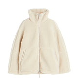 Kurtka teddy oversize z miękkiego futerka