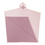 Damskie ponczo z kapturem i miękkim wykończeniem