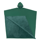 Damskie ponczo z kapturem i miękkim wykończeniem