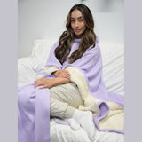 Damskie ponczo z kapturem i miękkim wykończeniem