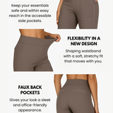 Eleganckie spodnie damskie z wysokim stanem i szeroką nogawką – wygoda i styl