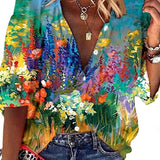 Bluzka damska boho z haftem i luźnym krojem – letni styl