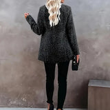 Elegancki kardigan damski z grubego splotu