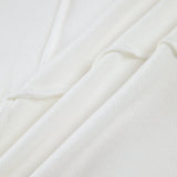 Dopasowany prążkowany top damski z długim rękawem i przeszyciami