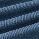 Jeansowe spodnie damskie z szeroką nogawką i wysokim stanem