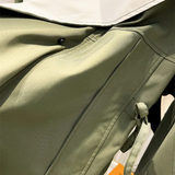 Kurtka damska dwukolorowa z kapturem – modna parka w stylu casual