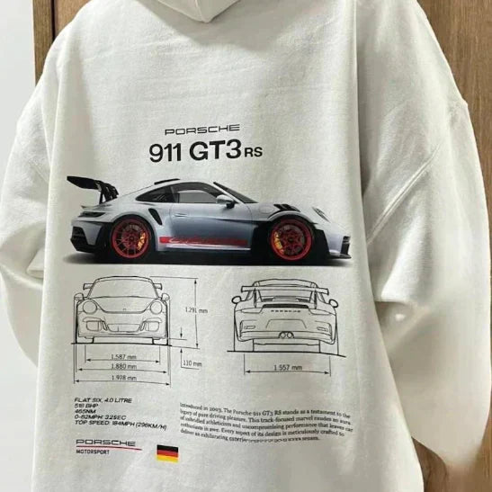 Bluza damska z kapturem Porsche 911 GT3 RS