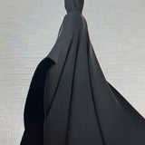 Ciepłe ponczo z kapturem z miękkiego polaru