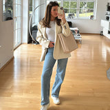 Damska elegancka marynarka o klasycznym kroju