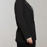 Damska marynarka oversize z guzikami i kieszeniami