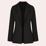 Damska elegancka marynarka jednorzędowa o klasycznym kroju