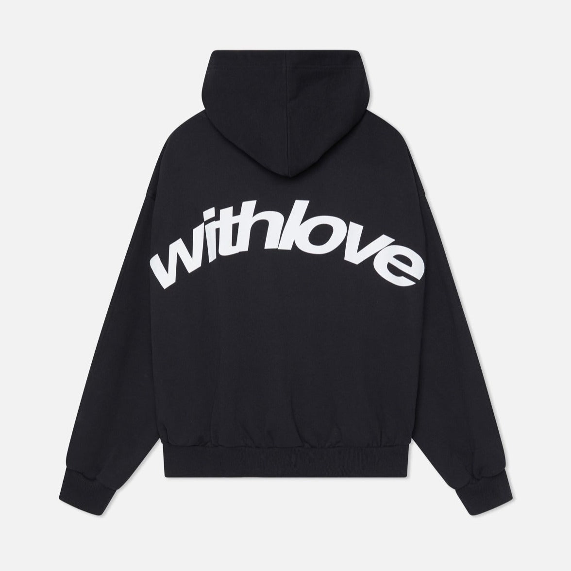 Bluza damska hoodie oversize z nadrukiem