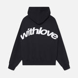 Bluza damska hoodie oversize z nadrukiem