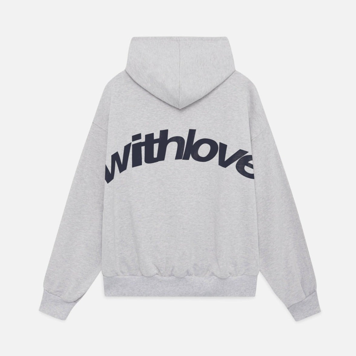 Bluza damska hoodie oversize z nadrukiem