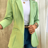 Damska klasyczna marynarka w żywych kolorach