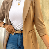 Damska klasyczna marynarka w żywych kolorach