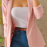 Damska klasyczna marynarka w żywych kolorach